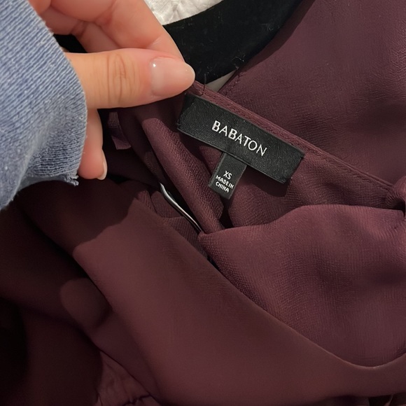 Barely worn artizia tank burgundy - Picture 3 of 4